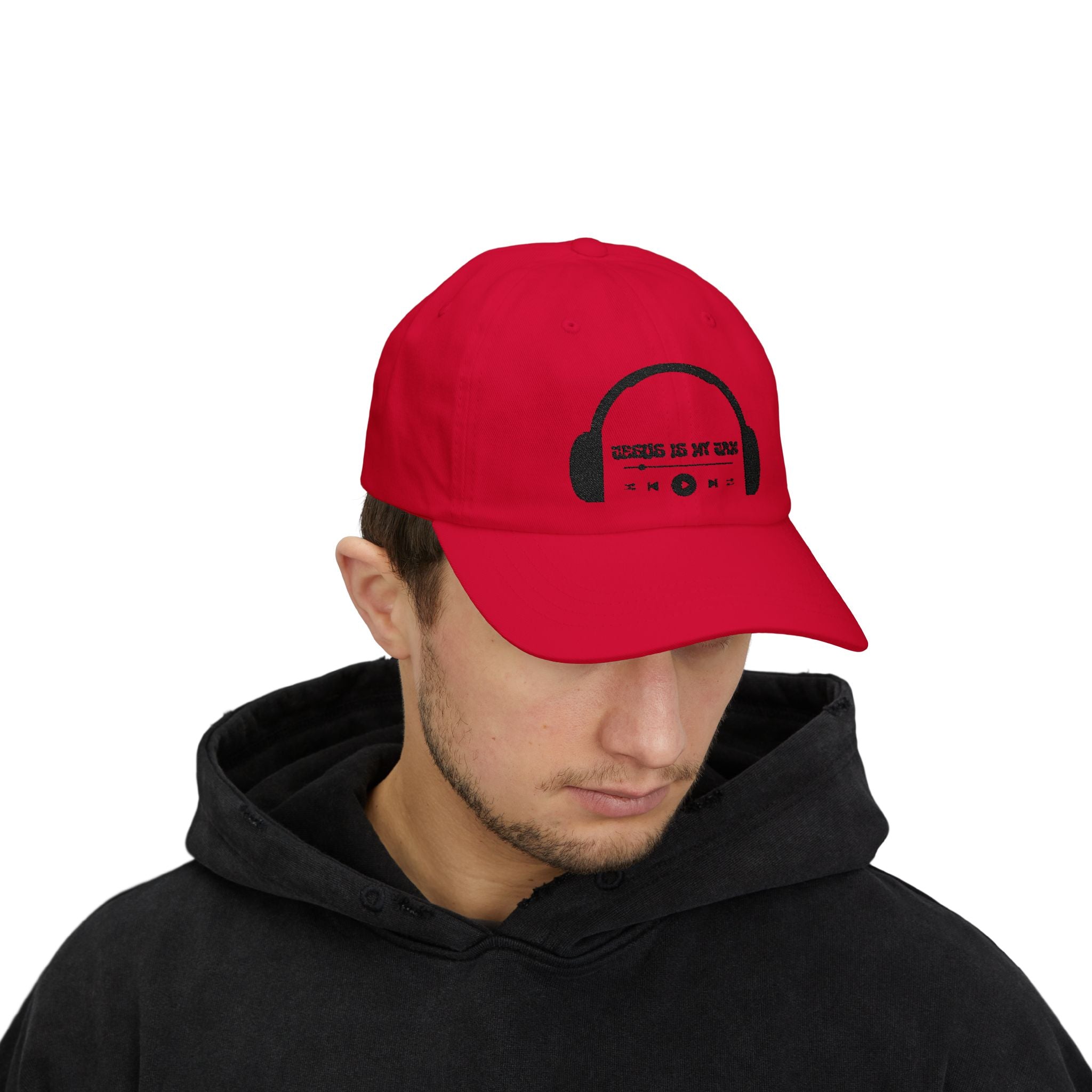 Jesus is My Jam Classic Dad Cap - Casual Cap for Music Lovers, Trendy White Hat for Everyday Wear, Father's Day Gift, Summer [...]