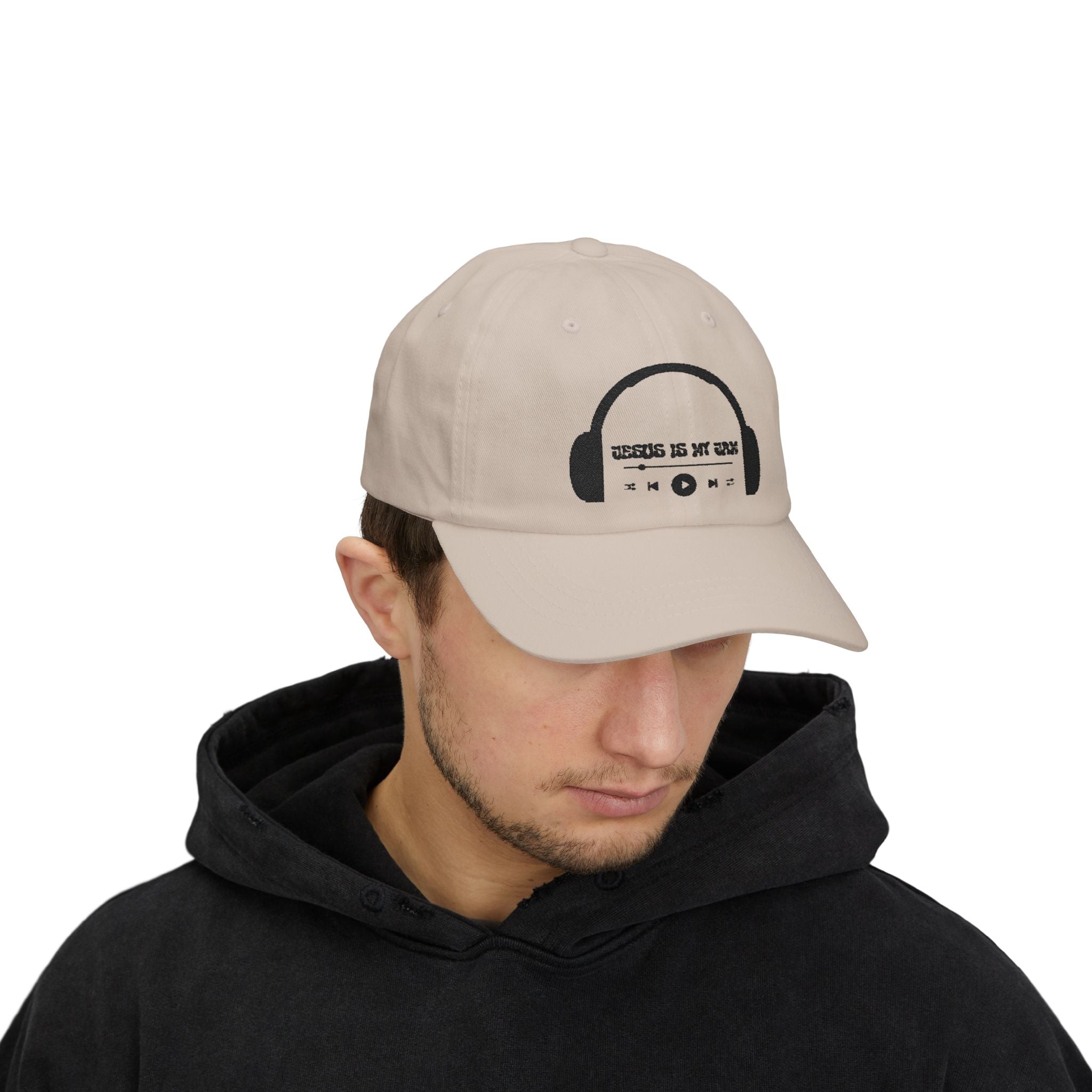Jesus is My Jam Classic Dad Cap - Casual Cap for Music Lovers, Trendy White Hat for Everyday Wear, Father's Day Gift, Summer [...]