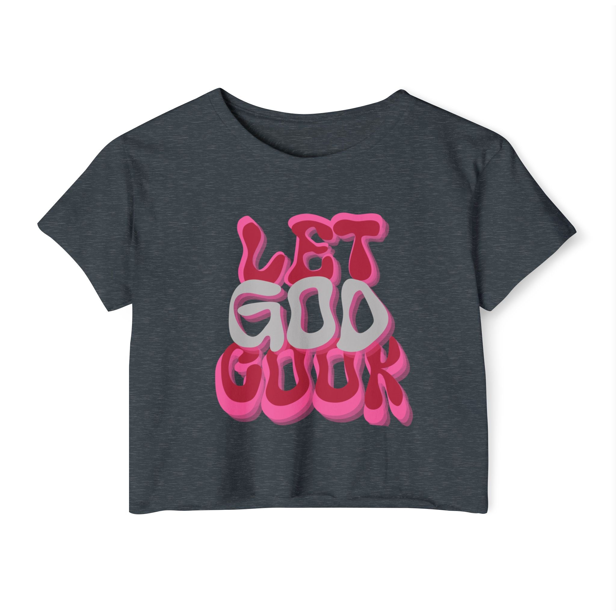 'Let God Cook' Women's Crop Top