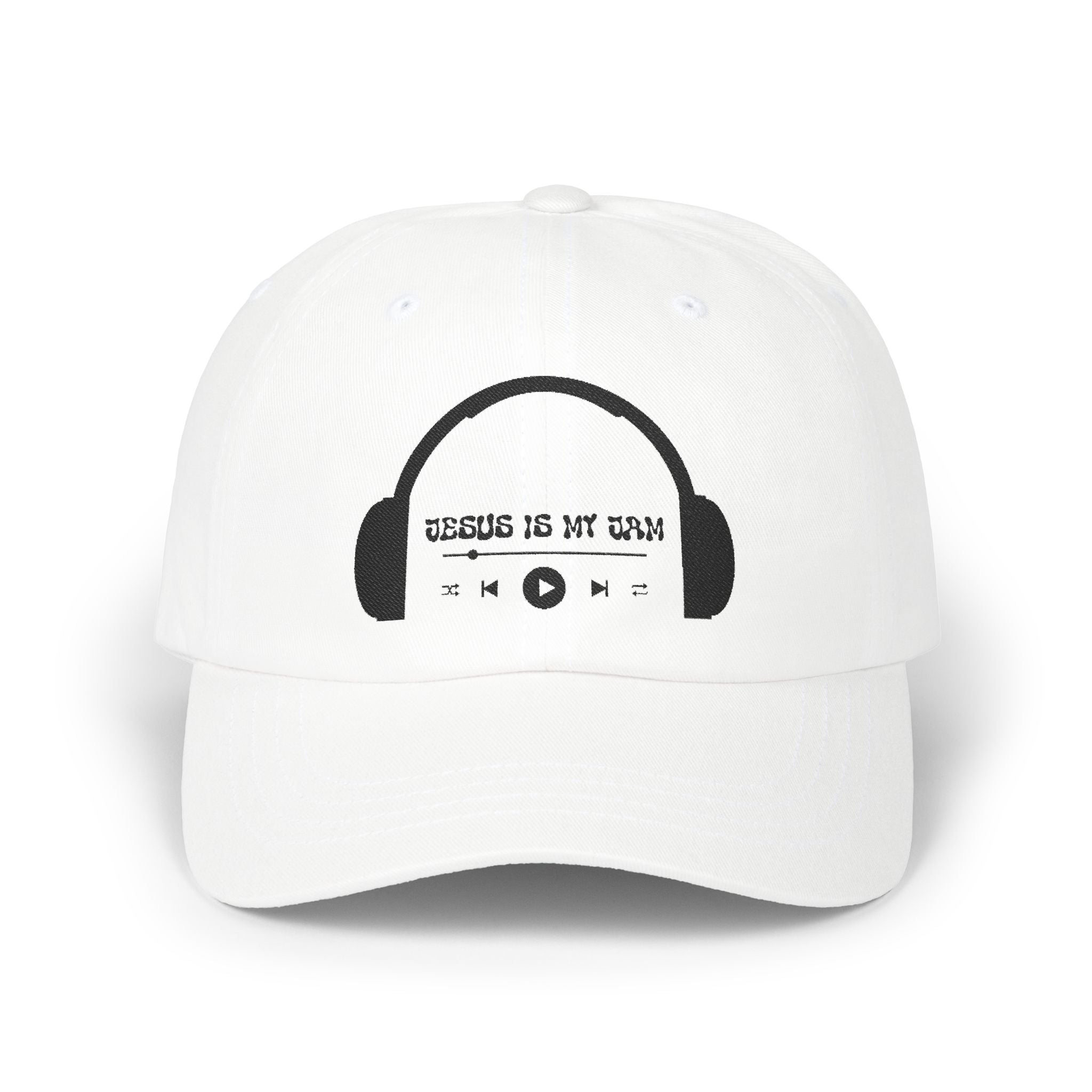 Jesus is My Jam Classic Dad Cap - Casual Cap for Music Lovers, Trendy White Hat for Everyday Wear, Father's Day Gift, Summer [...]