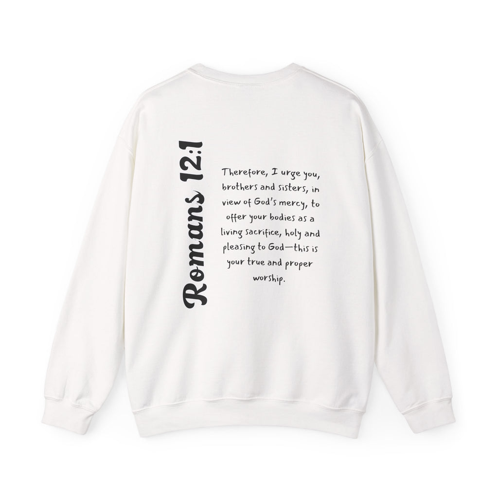 Called to Worship Crewneck Sweatshirt - Comfortable Unisex Apparel, Perfect for Worship, Gifts, Bible Study, Everyday Wear