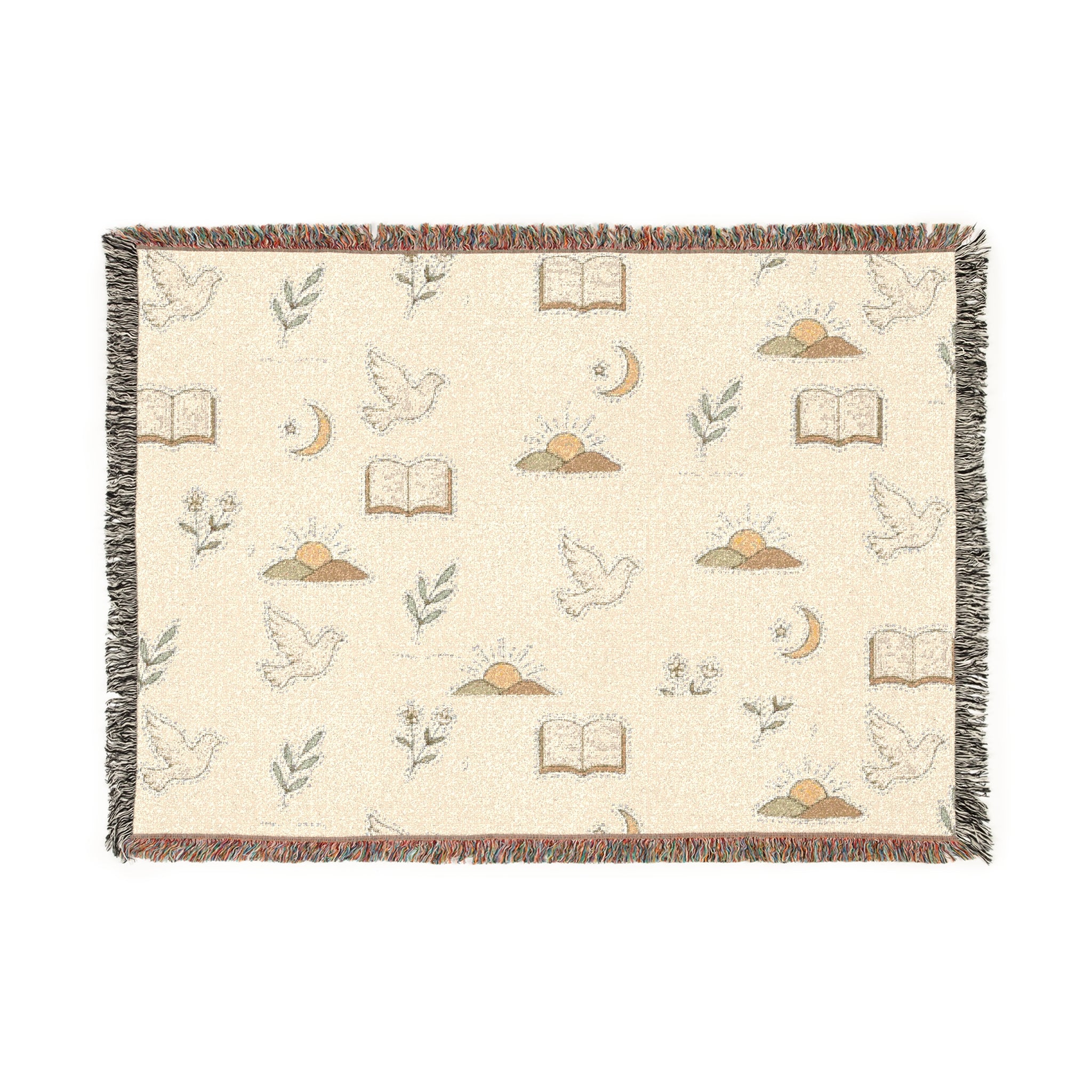 Cozy Woven Blanket for Home Decor, Perfect Gift for Housewarming, Picnic, Couch Throw, Boho Style, Soft Decorative Throw