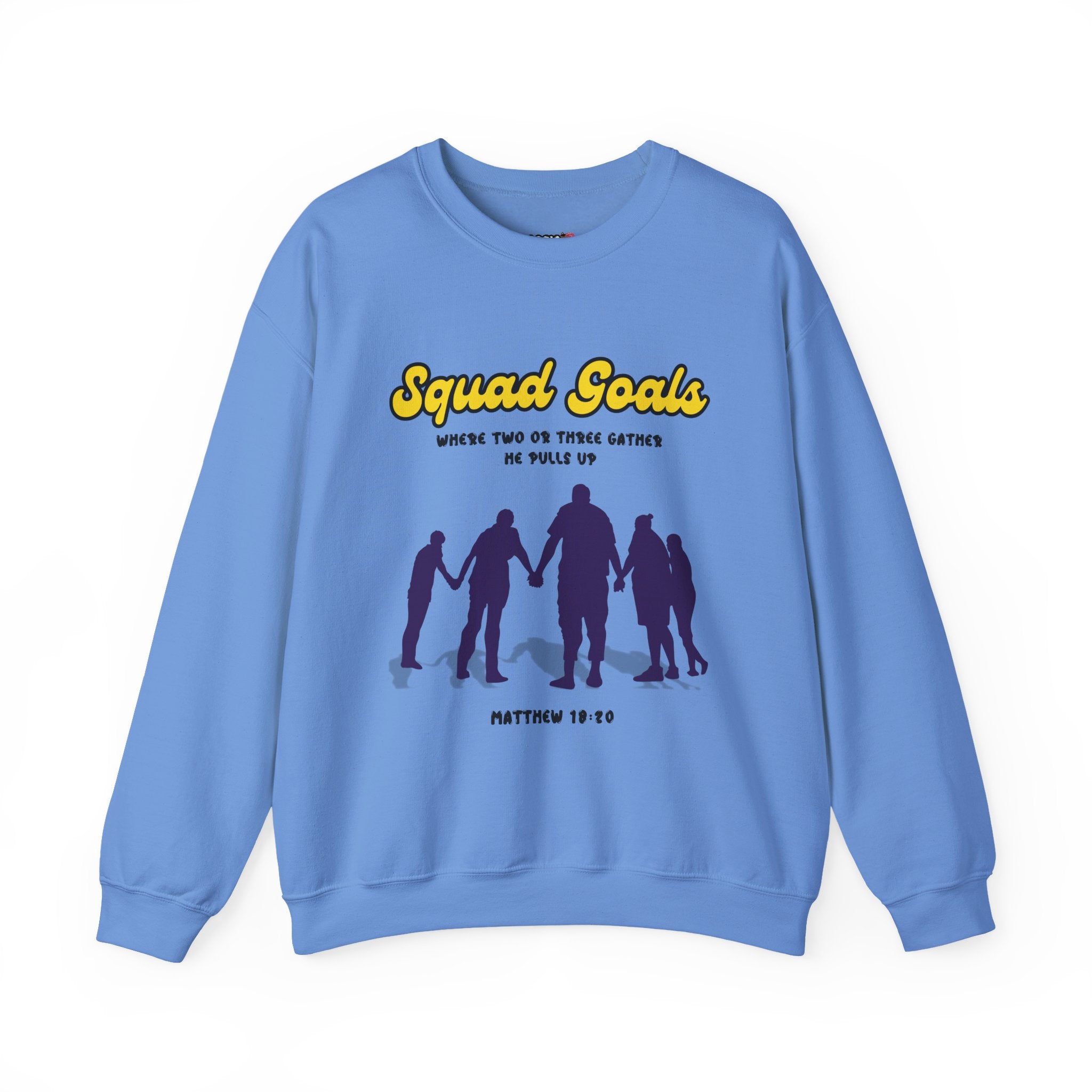 Squad Goals Crewneck Sweatshirt - Cozy Unisex Apparel, Perfect Gift, Group Hangouts, Motivational Wear, Casual Style
