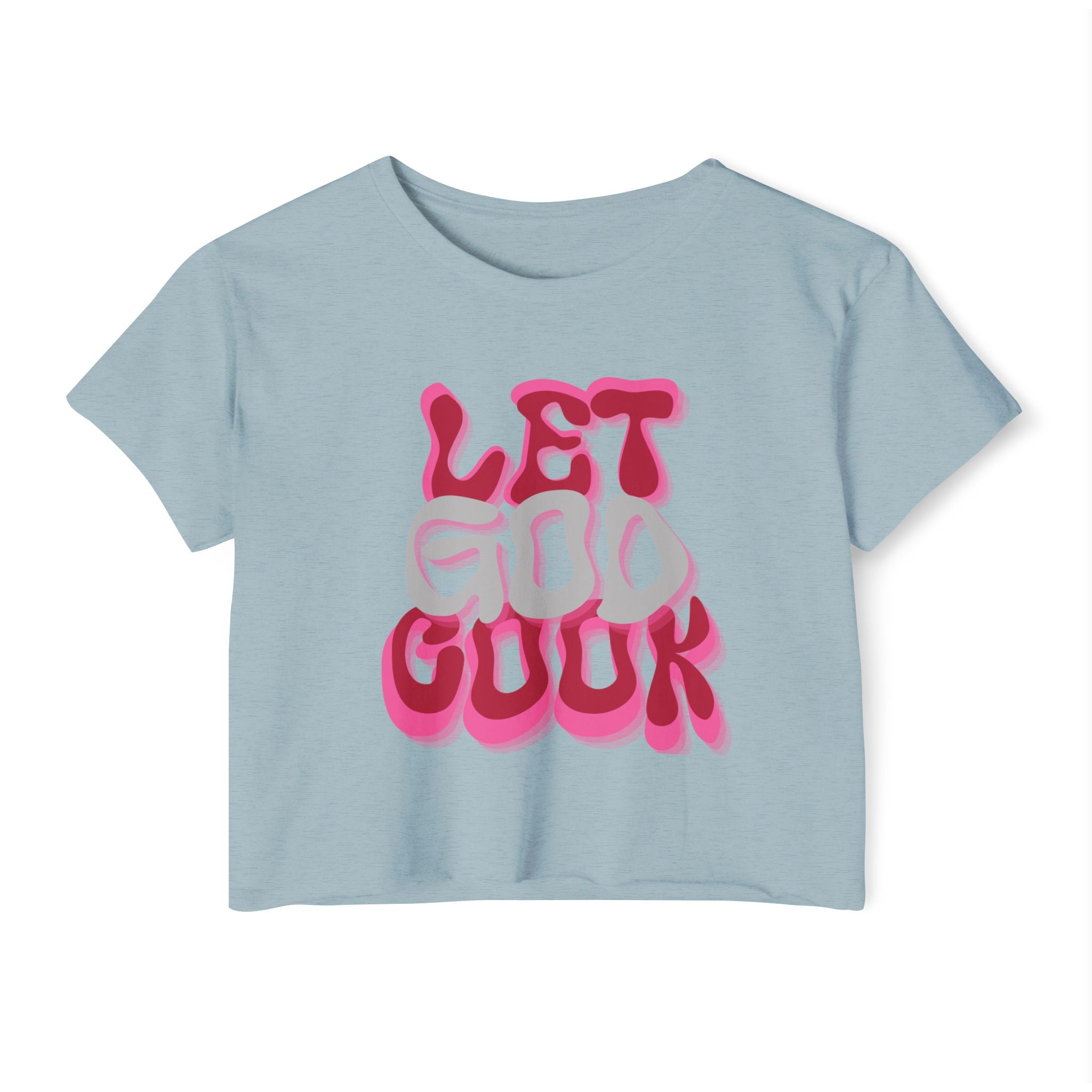'Let God Cook' Women's Crop Top