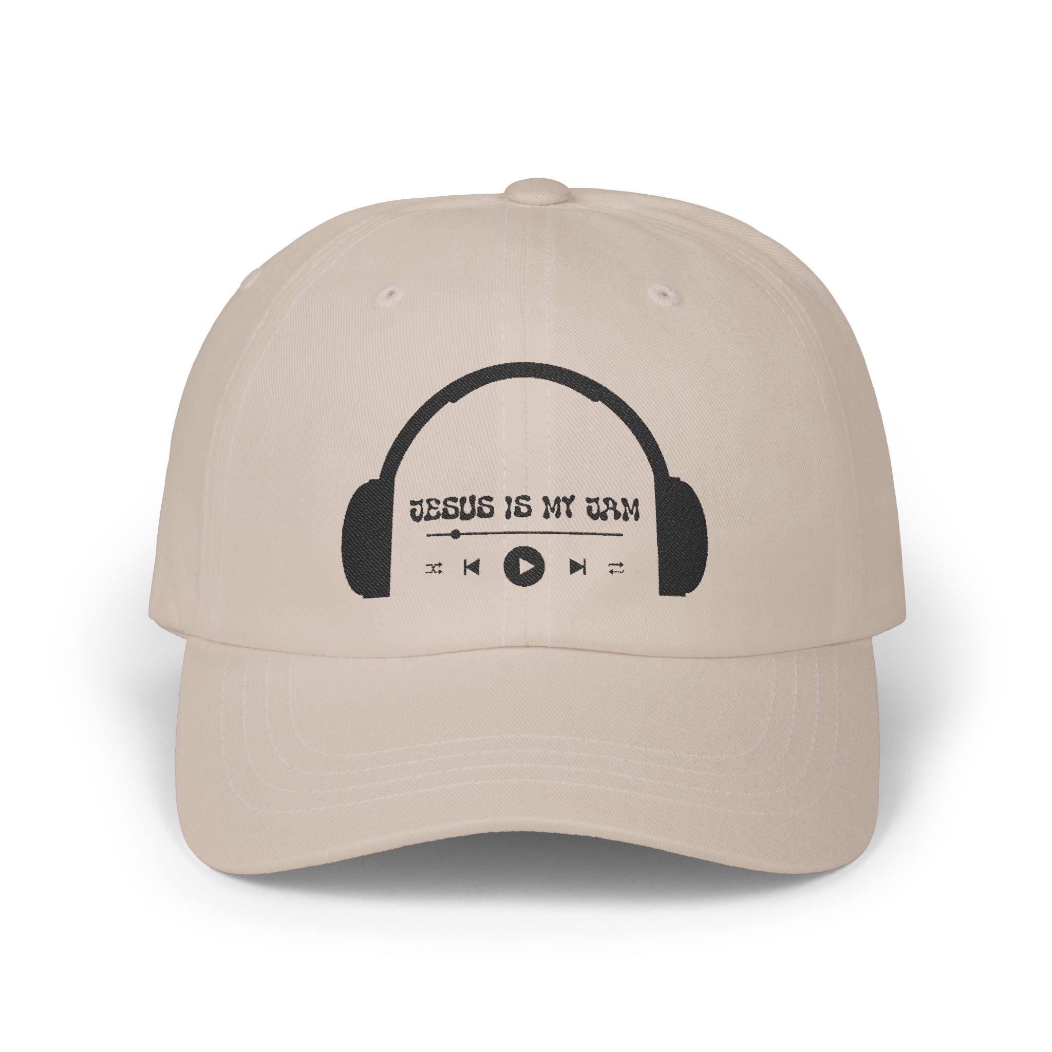 Jesus is My Jam Classic Dad Cap - Casual Cap for Music Lovers, Trendy White Hat for Everyday Wear, Father's Day Gift, Summer [...]